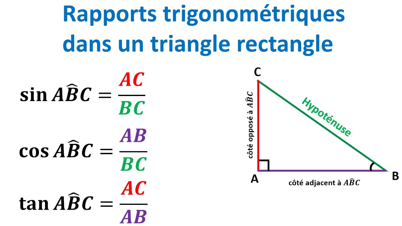 comment trouver le triangle rectangle