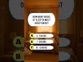 How many hours? 🤔 #quiz #quiztime