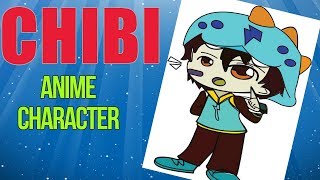 How to Draw Chibi anime characters Step by StepBoboiboy Galaxy Coloring pages for kidsDraw A Chibi