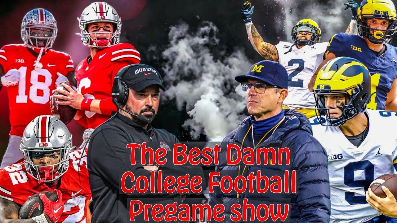 The Best Damn College Football Pre Game Show YouTube