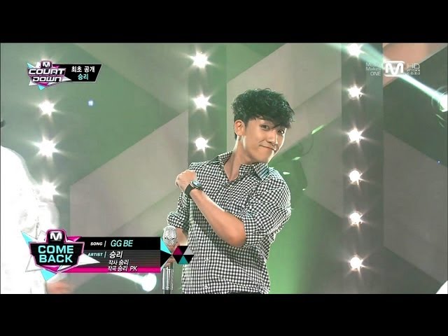 SEUNGRI_0822_M Countdown_COMEBACK_GG BE - YouTube
