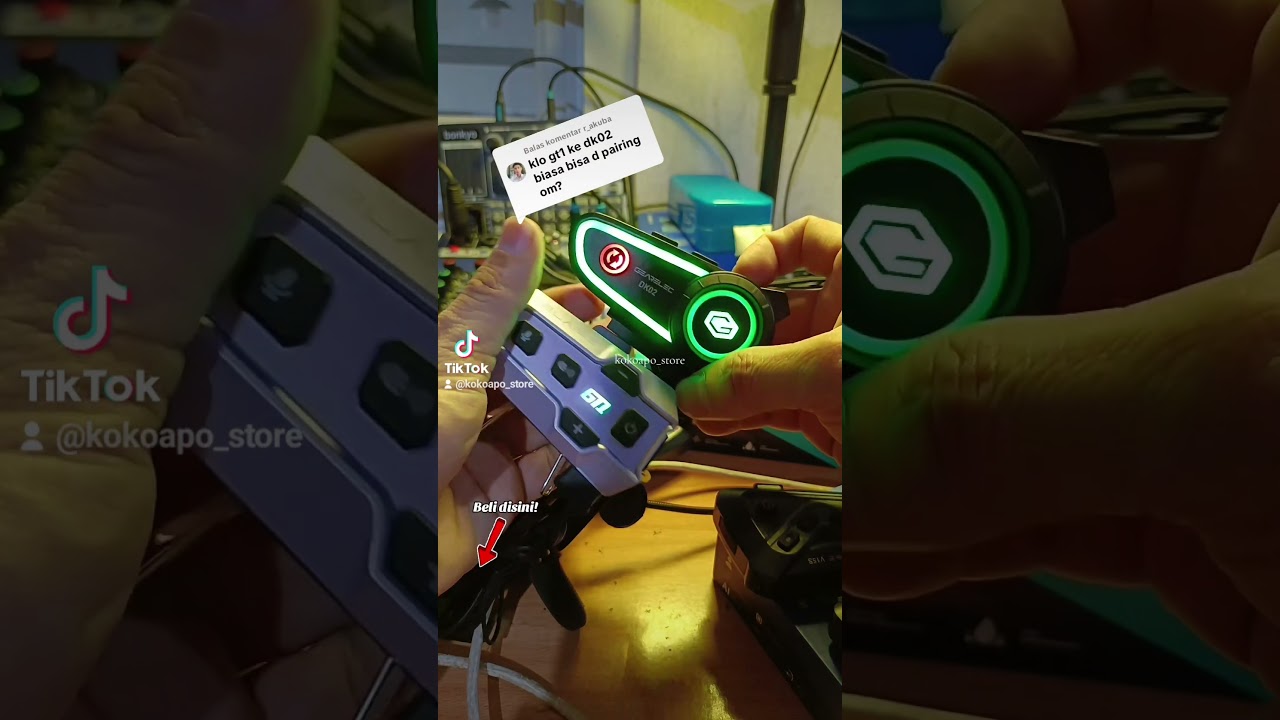 Cara pairing intercom Blaise GT1 ke headset bluetooth 