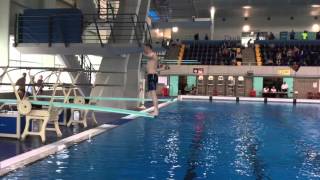 Sandy McKay; 1m Back Dive tuck Wealth