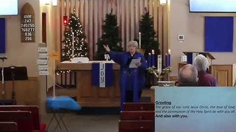 Colville Lutheran - 2nd Sunday of Advent - Jerusalem: Place of Waiting - 12/08/2024.