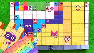 Looking for Numberblocks NEW 286 Puzzle Tetris Shape | ASMR chirping of birds