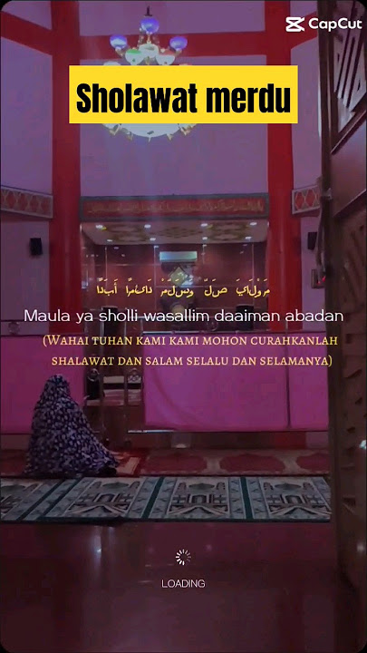 Sholawat Merdu penyejuk kalbu. #shorts