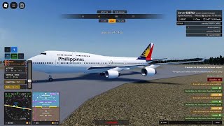 Phillippines Airline Boeing B747 400 Roblox Aeronautica