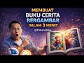 Bikin Buku Cerita Bergambar Cuma 3 Menit Pakai AI!