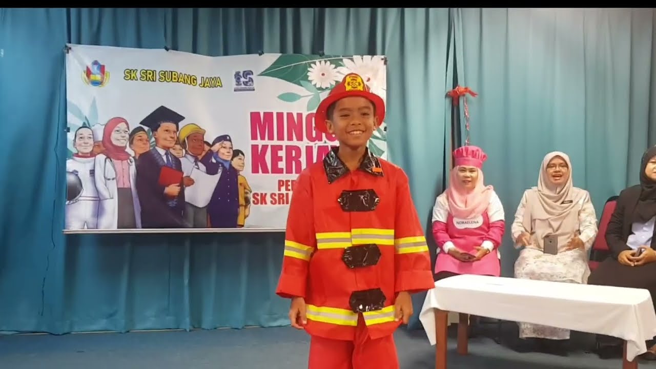 Peragaan Pakaian Tema Kerjaya Part 1| Penutupan Minggu Kerjaya