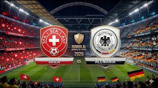 SWITZERLAND vs GERMANY | INTERNATIONAL FRIENDLY | ROAD TO THE 2026 FIFA WORLD CUP | GAMEPLAY