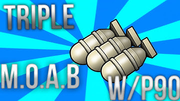 MW3: *6v6* Triple Moab on "seatown" w/p90 and 6 man feed!