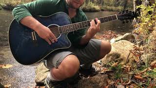 Creeper Trail Part 2 Campfire Guitar Minors and Majors Bar Chords and using the Neck