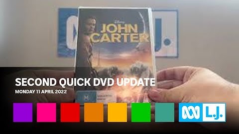 Second Quick DVD Update - Monday 11 April 2022