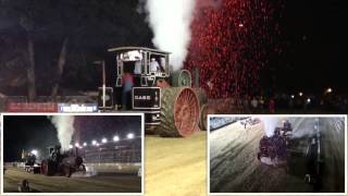 3 ANGLES 110HP Case Steam Tractor Pull Pinckneyville Illlinois August 15 2014