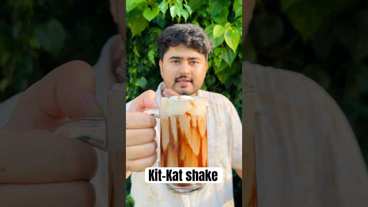 Kit-Kat shake recipe || Market vs Homemade Kit-Kat shake
