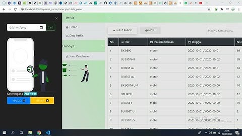Aplikasi Parkir Berbasis Web Php Mysqli
