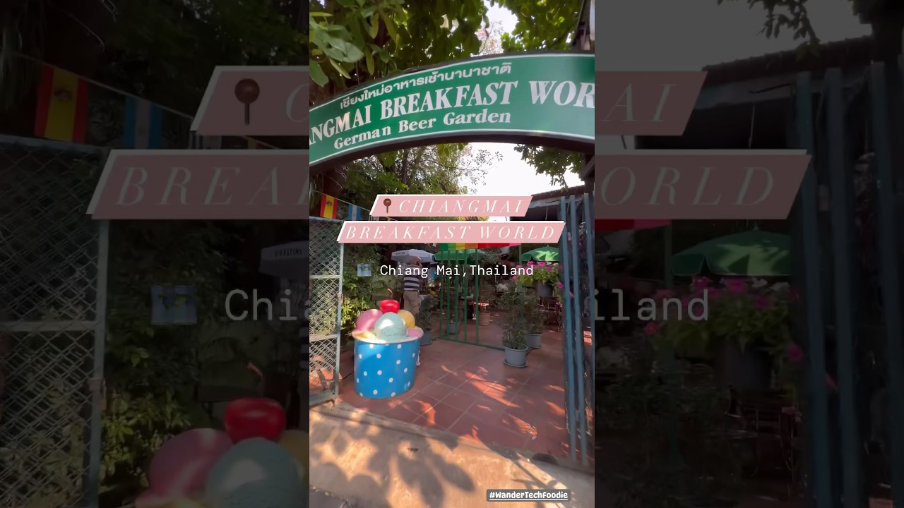 Explore breakfast bliss at Chiang Mai Breakfast World! 🍳☕️ 