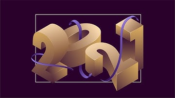 3D Isometric Text Effect | Illustrator Tutorial