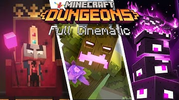 Minecraft Dungeons EVERY Cutscene(DLCs, Fauna Faire)