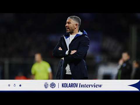 KOLAROV: “THE TEAM PLAYED A GREAT SECOND HALF” 🎙️ | INTERVIEWS 🖤💙