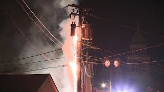 Crews respond to transformer fire in Olyphant