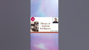 What is the History of Artificial Intelligence (AI) ?  #shorts #ytshorts #aiml