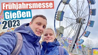 Fahrgeschäfte Test auf der Frühjahrsmesse! 🎡 | Vlog von der Kirmes in Gießen 2023