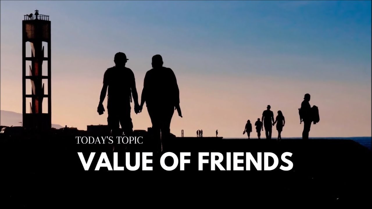 Value of friends - YouTube
