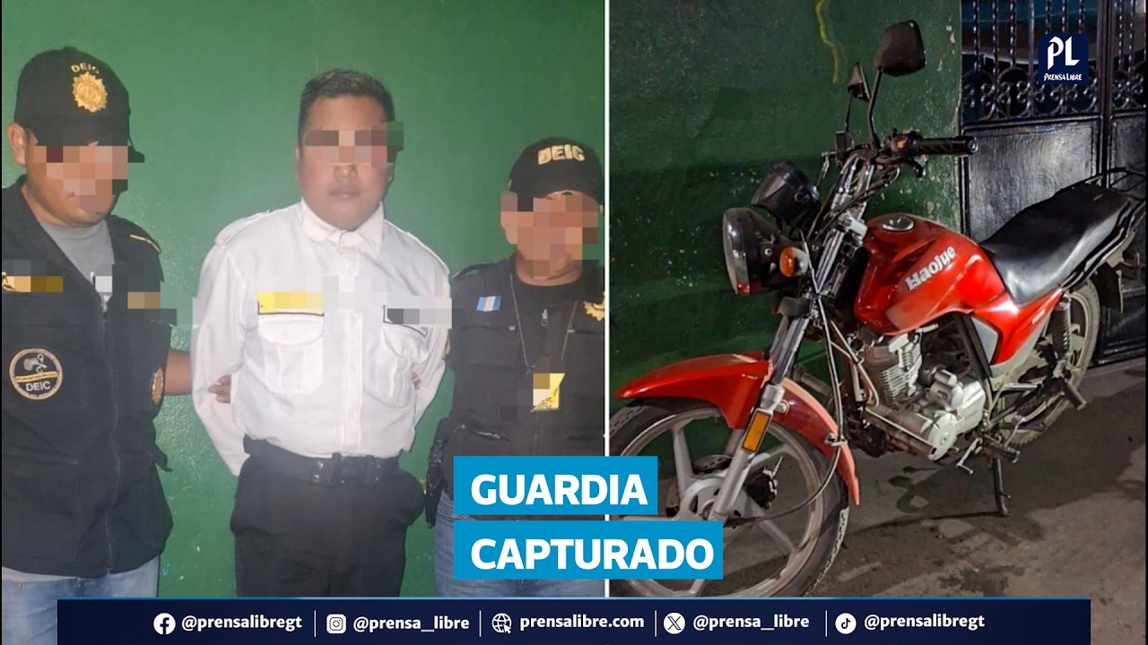 Señalado como violador serial: capturan a guardia acusado de atacar a mujeres en Escuintla