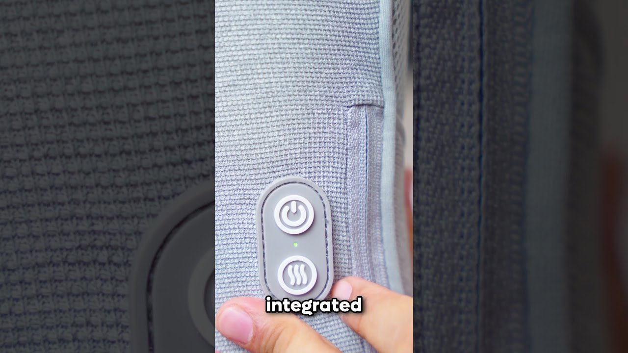 adomii Wireless Massage Pillow – Relax with Heat & Vibration!