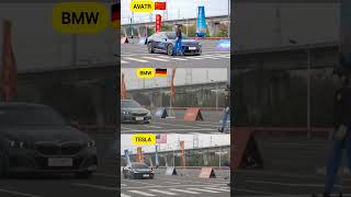 BMW vs Tesla vs AVATR — The Automatic Braking Battle No One Expected!