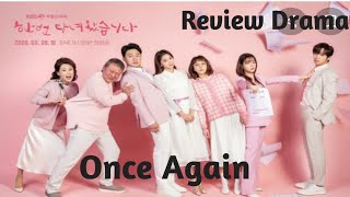 Review drama Once again // drama come back Lee Min Jung