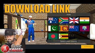 First Match & Gameplay of Cricket Career 2019 aNdroid / IOS screenshot 3