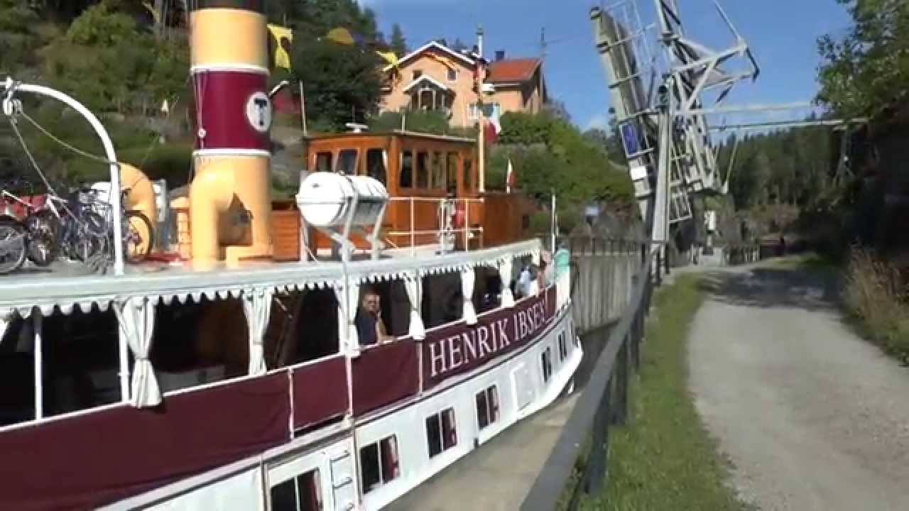 locks of Løveid in the Telemark channel Norway (video by ben&hanny)