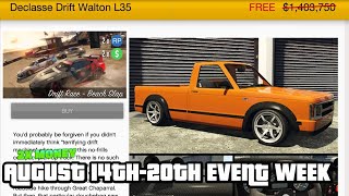 DRIFT WALTON L35 RELEASED FOR FREE! 2X $ LSCM SERIES RACES! (GTA 5 ONLINE WEEKLY UPDATE)