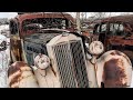 Wow! Amazing Junkyard Tour! Fields Of Muscle Cars Classics and More!