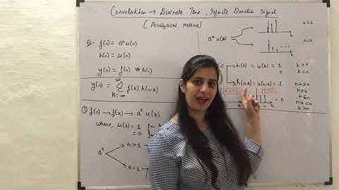 Part 4- Convolution Infinite Duration Discrete Time Signal