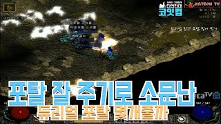 NATEON 디아블로2 듀리얼 잡고 포탈 많이 먹기  Diablo2