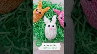 Latest knitting pattern- Easy Bunny Easter Eggs 🧶 🐰