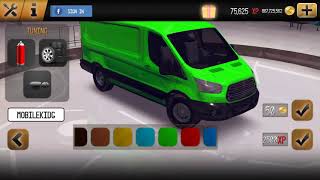 Driving School 2017 Ford Transit istanbul, Steering Wheel Ford Transit istanbul Car Games screenshot 4
