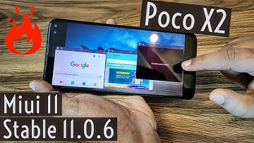 Miui 11 Stable 11.0.6 Update on Poco X2 - March Security Update