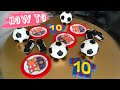 FC BARCELONA FOOTBALL CUPCAKE TOPPERS| RAINY DAY MAKING FONDANT DECORATIONS | HAPPY MOTHERS DAY 2021