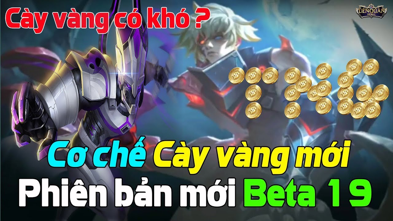 ⁣Liên quân mobile Cơ chế CÀY VÀNG MỚI phiên bản Beta 19 cày vàng khó hơn nếu không biết last hit LÍNH