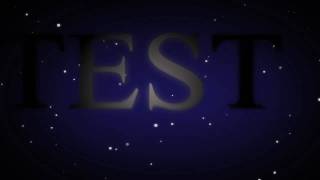 Adobe After Effects Test Intro