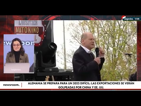 Alemania se prepara para un 2023 dif&iacute;cil: las exportaciones se ver&aacute;n golpeadas por China y EEUU