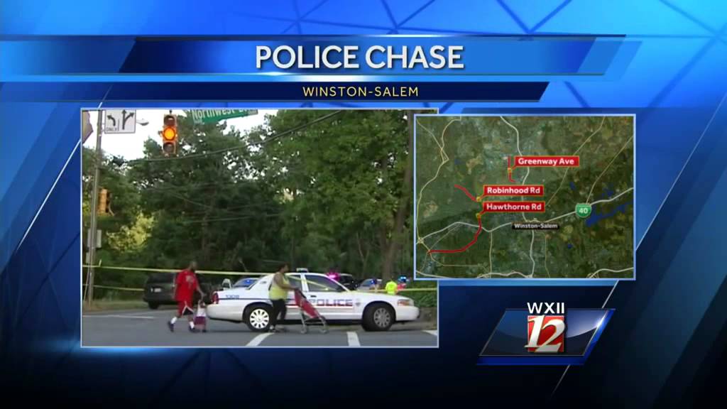 Man charged after Winston-Salem police chase - YouTube