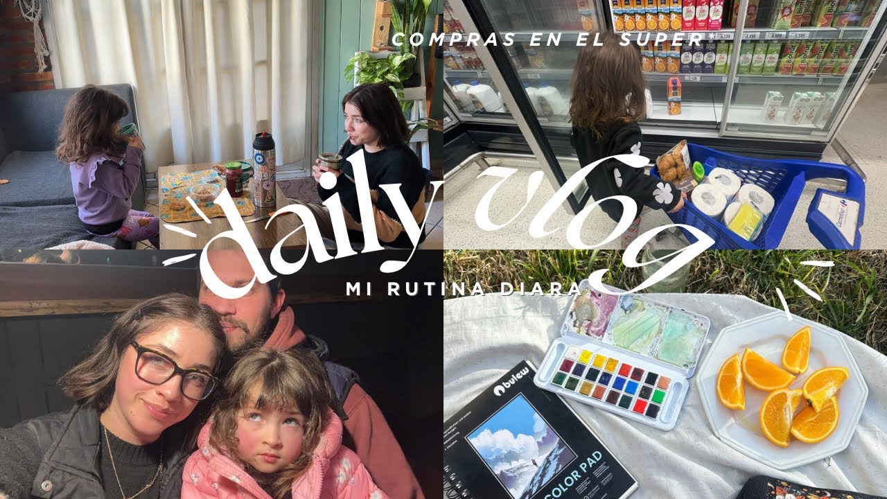 Vlog- mi rutina diaria de mañana ☕️ +compras en el super🍓🛒 
