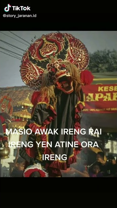 Story wa  barongan rogo samboyo putro