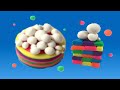 Play Doh Rainbow Checkerboard Cake !! Play doh Activities for Kids