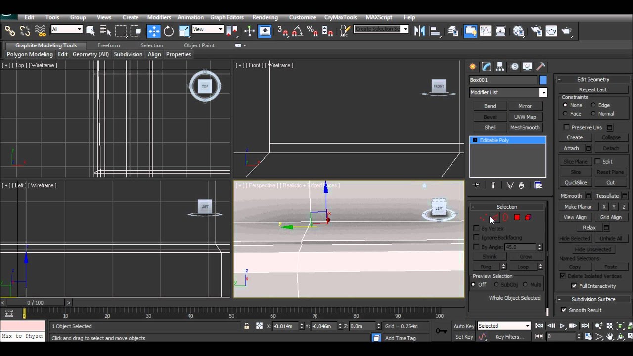 3DS Max Tardis Tutorial Part Two - Symmetry - YouTube